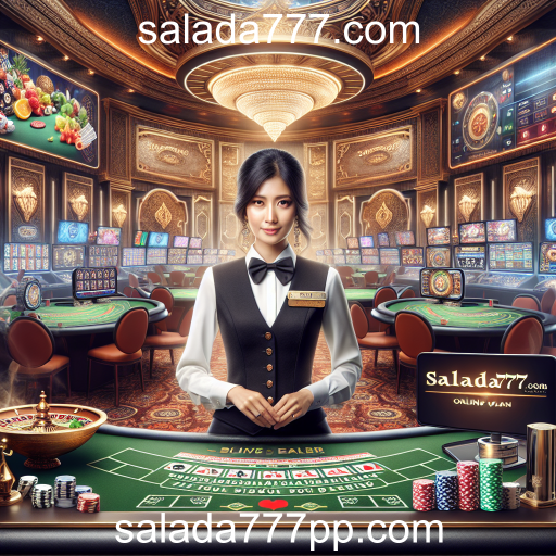 Explorando o Cassino ao Vivo no Salada777.com